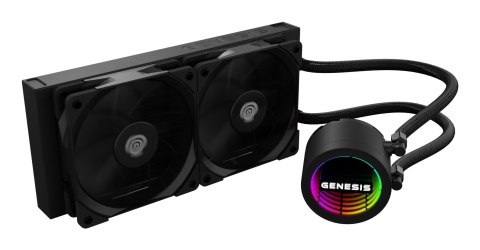 GENESIS CHŁODZENIE WODNE HYDRA 240 CZARNE