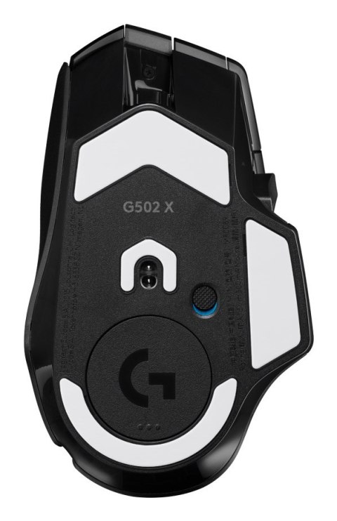 Logitech G G502 X Plus myszka Gaming Po prawej stronie RF Wireless Optyczny 25600 DPI