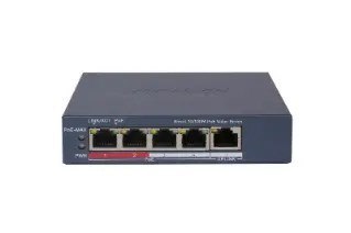 Hikvision Pro Series DS-3E1105P-EI/M Zarządzany Fast Ethernet (10/100) Obsługa PoE Szary
