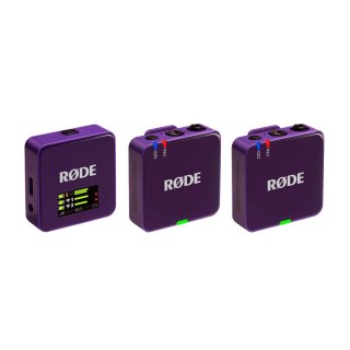 RODE Wireless GO III Purple - system mikrofonów bezprzewodowych (fioletowy)