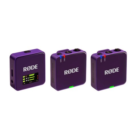 RODE Wireless GO III Purple - system mikrofonów bezprzewodowych (fioletowy)