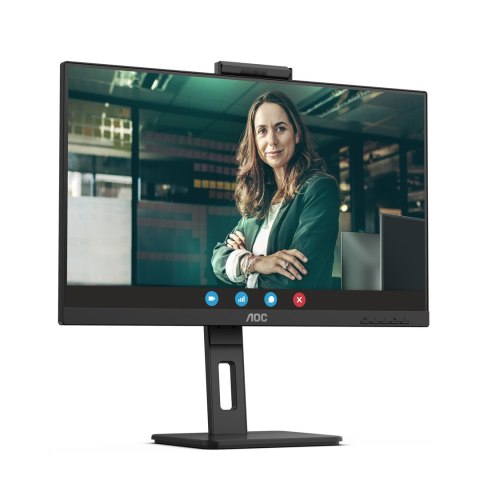 AOC 24P3QW monitor komputerowy 60,5 cm (23.8") 1920 x 1080 px Full HD Czarny