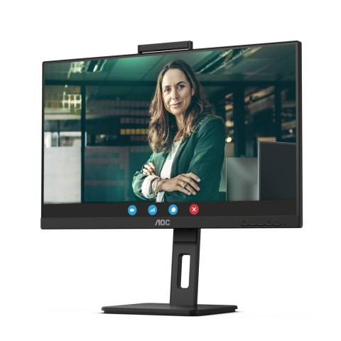 AOC 24P3QW monitor komputerowy 60,5 cm (23.8") 1920 x 1080 px Full HD Czarny