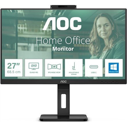 AOC 24P3QW monitor komputerowy 60,5 cm (23.8") 1920 x 1080 px Full HD Czarny