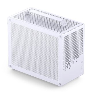 Obudowa Jonsplus Z20 GEJP-023 Mesh PC, Mini Tower, Micro-ATX, z uchwytem do przenoszenia - biała