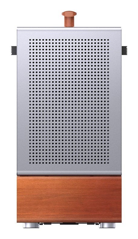 Obudowa PC Jonsbo T7, Midi-Tower, mATX, Szkło Hartowane - srebrne