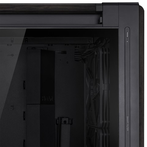 ASUS ProArt PA602 Wood Edition Midi Tower Czarny