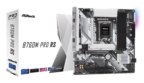 Asrock B760M Pro RS Intel B760 LGA 1700 micro ATX