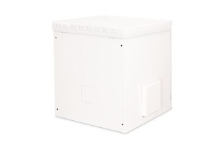 Digitus Szafa sieciowa wisząca 19" 12U rack 600x600, drzwi pełne, szary, niedzielona, złożona, IP55, 100kg