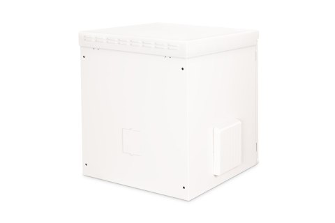 Digitus Szafa sieciowa wisząca 19" 12U rack 600x600, drzwi pełne, szary, niedzielona, złożona, IP55, 100kg