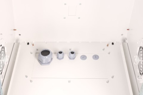 Digitus Szafa sieciowa wisząca 19" 12U rack 600x600, drzwi pełne, szary, niedzielona, złożona, IP55, 100kg