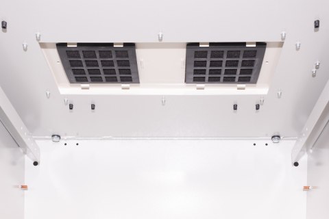 Digitus Szafa sieciowa wisząca 19" 12U rack 600x600, drzwi pełne, szary, niedzielona, złożona, IP55, 100kg