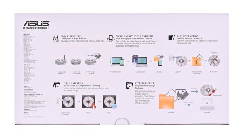 ASUS BW-16D1X-U - Ładowarka BDXL DRV - USB 3.2