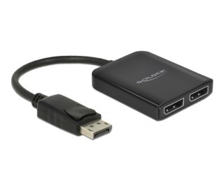 DeLOCK DisplayPort 1.4 Splitter 1 x DisplayPort w 2 x DisplayPort MST