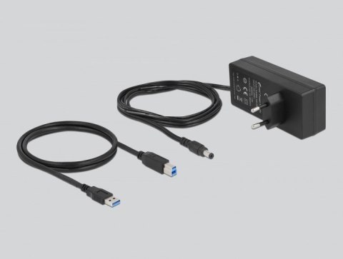 DeLOCK Hub zewnętrzny USB 5 Gbps - 13 Portów + Switch