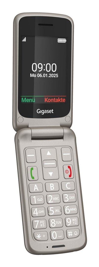 Gigaset GL595 7,11 cm (2.8") 114 g Szary Telefon dla seniora