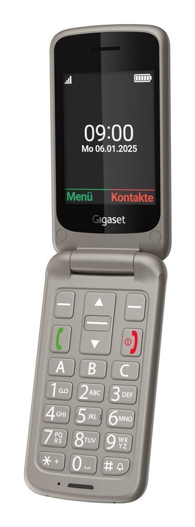 Gigaset GL595 7,11 cm (2.8") 114 g Szary Telefon dla seniora