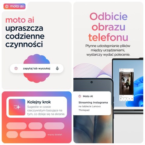 Motorola edge 60 16,9 cm (6.67") Dual SIM Android 15 5G USB Type-C 12 GB 512 GB 5200 mAh Niebieski