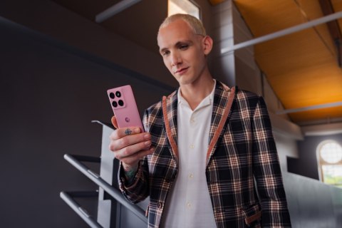 Motorola edge 60 fusion 16,9 cm (6.67") Dual SIM Android 15 5G USB Type-C 8 GB 256 GB 5200 mAh Turkusowy