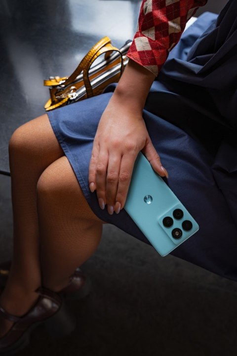 Motorola edge 60 fusion 16,9 cm (6.67") Dual SIM Android 15 5G USB Type-C 8 GB 256 GB 5200 mAh Turkusowy