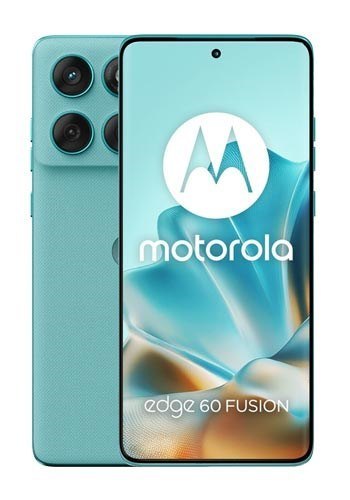 Motorola edge 60 fusion 16,9 cm (6.67") Dual SIM Android 15 5G USB Type-C 8 GB 256 GB 5200 mAh Turkusowy