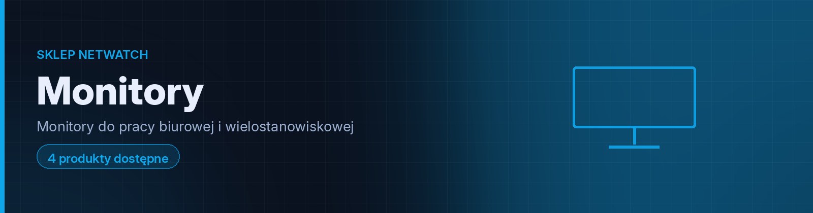 Monitory — sklep NETWATCH