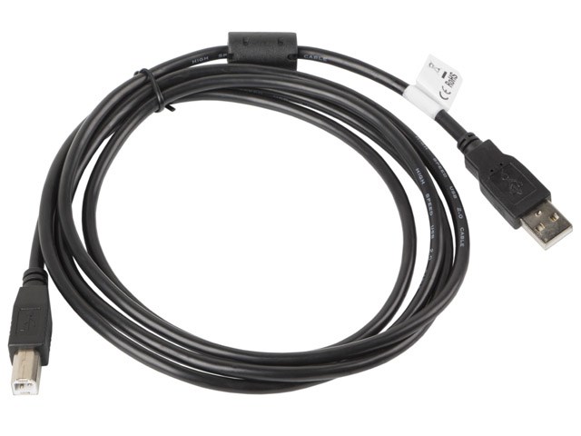 Kabel USB-A > USB-B 1,8M Lanberg