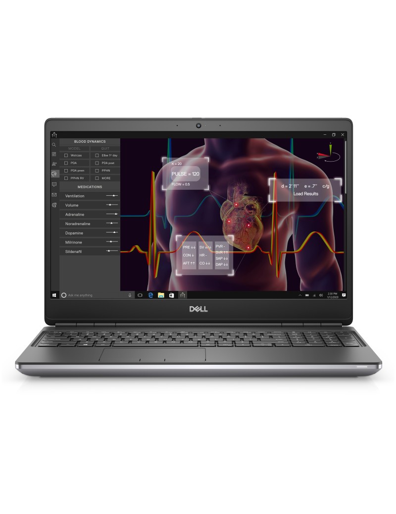 Laptop DELL Precision 7550 i7-10750H 32GB 512GB SSD QUADRO T2000 MAX-Q FULL HD W11P
