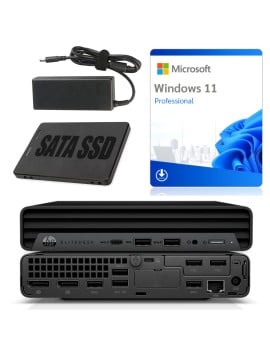MINIATUROWY KOMPUTER HP ELITEDESK 800 G6 MINI i5-10500 16GB 256GB SSD WIN 11 PRO A KLASA