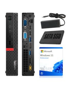 Miniaturowy Komputer Lenovo ThinkCentre M920Q Tiny i5-8500T 8GB 256GB SSD Win11Pro WiFi Klasa A