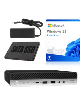 Miniaturowy komputer HP ProDesk 600 G5 Desktop Mini i5-9500T 16GB 256GB SSD W11P Klasa A