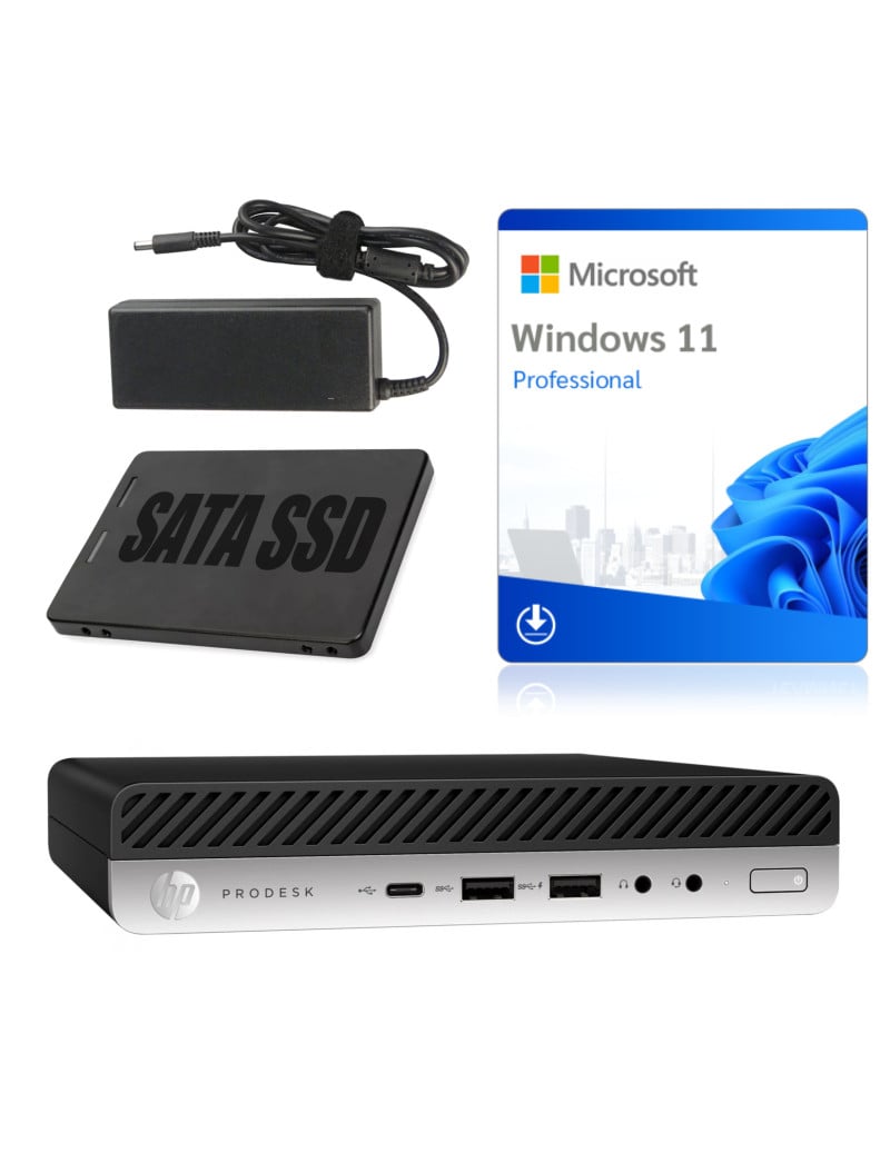 Miniaturowy komputer HP ProDesk 600 G5 Desktop Mini i5-9500T 16GB 512GB SSD W11P Klasa A