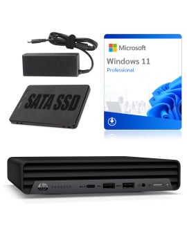 Miniaturowy komputer HP ProDesk 600 G6 Desktop Mini PC i5-10500T 16GB 256GB W11P WiFi Klasa A