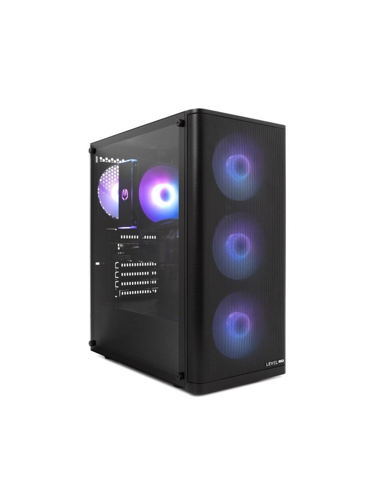 Komputer dla graczy Level GO [E02] Ryzen 5 5500 16GB 1TB SSD NVMe RTX 5050 B550 Win11Home