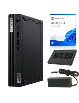 MINIATUROWY KOMPUTER LENOVO ThinkCentre M70Q i5-10400T 8GB 256GB W11P WIFI KLASA A