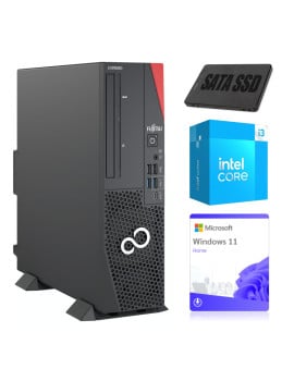 Komputer Stacjonarny Fujitsu ESPRIMO D7011 SFF i3-10105 8GB 256GB SSD Win11Home Klasa A