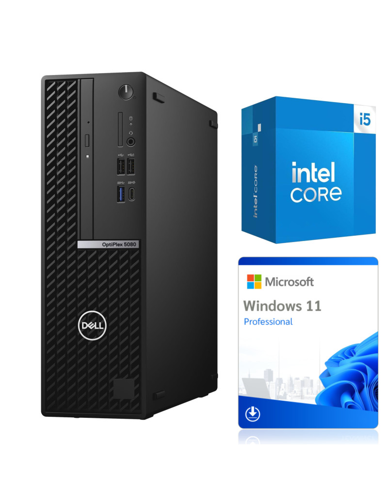 Komputer stacjonarny Dell OptiPlex 5080 SFF i5-10500 8GB 500GB HDD W11P KL A