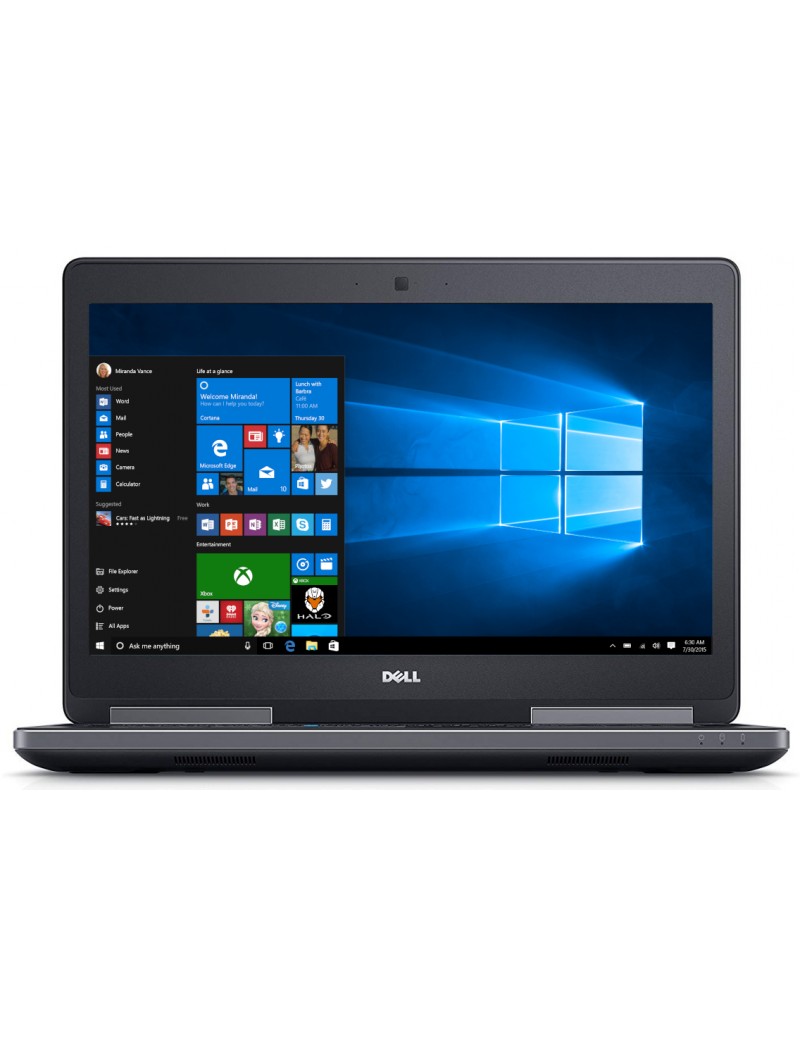 Laptop Dell Precision 7520 i7-7820HQ 32GB 512GB SSD FHD Quadro M2200 Win10Pro