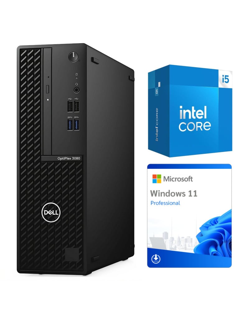 Komputer Stacjonarny Dell OptiPlex 3080 Slim SFF i5-10500 8GB 500GB Win11Pro Klasa A