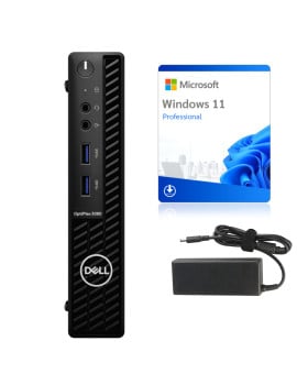 Miniaturowy Komputer Dell OptiPlex 3080 i5-10500T 8GB 500GB HDD WIFI Win11Pro Klasa A