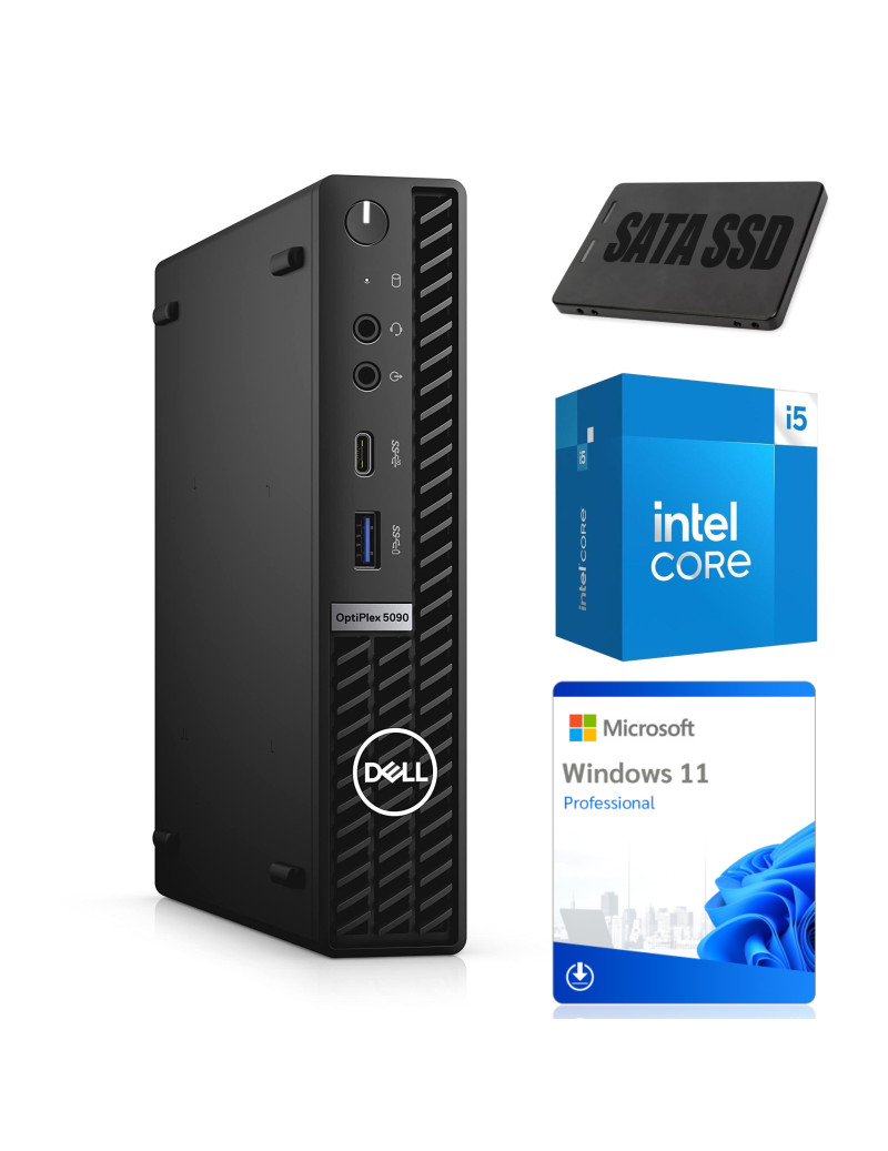 Miniaturowy Komputer Dell Optiplex 5090 Micro i5-10500T 16GB 256GB SSD W11P WIFI A KL