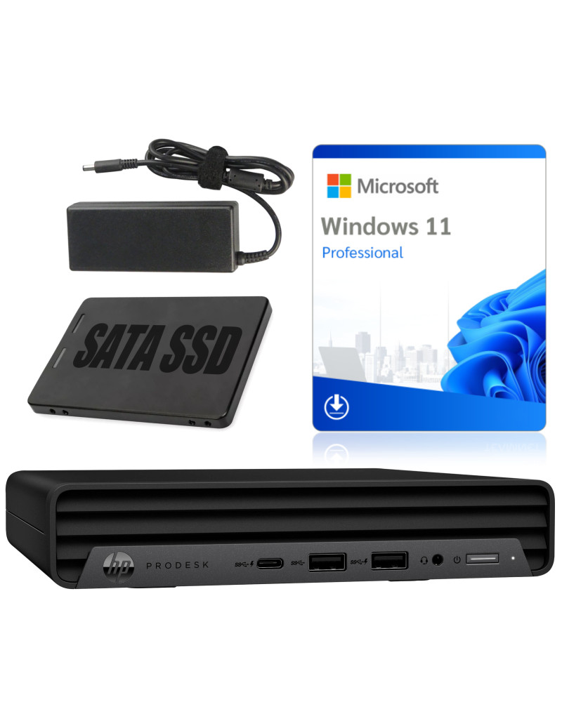 Miniaturowy komputer HP ProDesk 400 G6 Mini i5-10400T 16GB 256GB SSD Win11Pro Klasa A