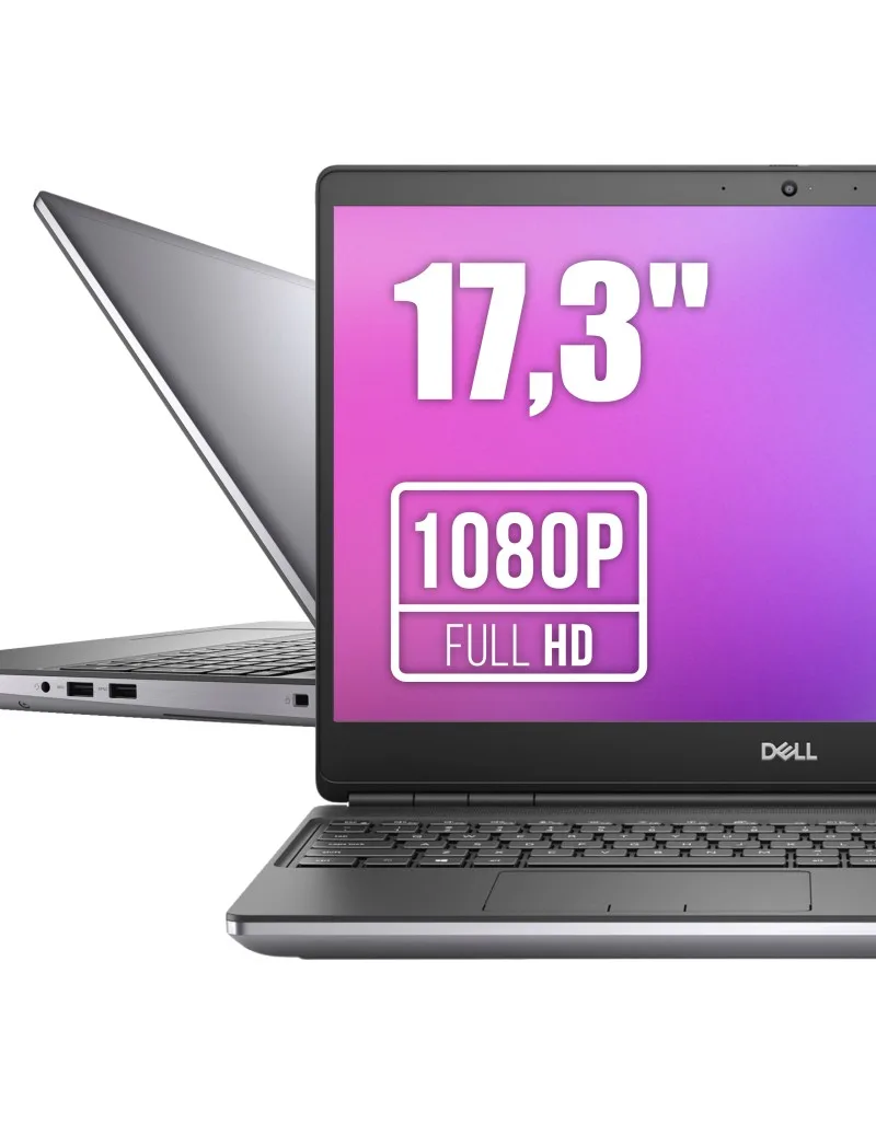 Laptop Dell Precision 7750 I7-10750H 16GB 512GB NVMe Quadro RTX 3000 Full HD Win11Pro