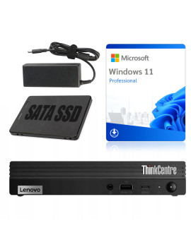 Miniaturowy Komputer Lenovo ThinkCentre M70q Gen 2 Tiny i5-11400T 8GB 256GB SSD WIN11PRO WIFI Klasa A