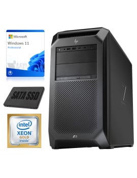 Stacja Robocza HP Z8 G4 2x Xeon Gold 6234 (2 procesory) 96GB 1TB SSD Win11Pro