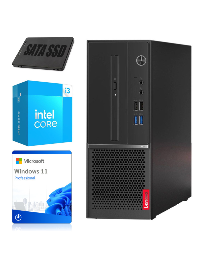 Komputer Stacjonarny Lenovo V530S Desktop i3-8100 8GB 256GB SSD Win11Pro Klasa A