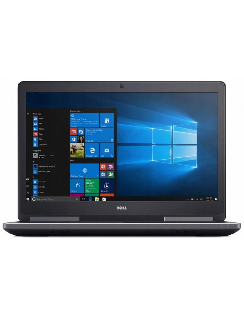 LAPTOP DELL PRECISION 7720 I7-7820HQ 32GB 512GB SSD UHD QUADRO P4000 Win10Pro