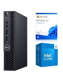 Miniaturowy Komputer Dell OptiPlex 3070 Micro i5-9500T 16GB SSD 1TB WIFI W11P KL A
